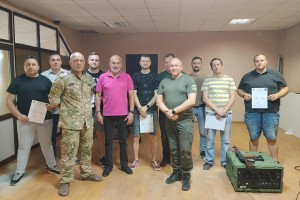 Підготовка населення до національного спротиву триває: ще одна група пройшла навчання