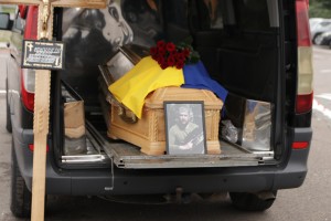Трускавецька громада прощається з воїном Павлом Рощупкіним