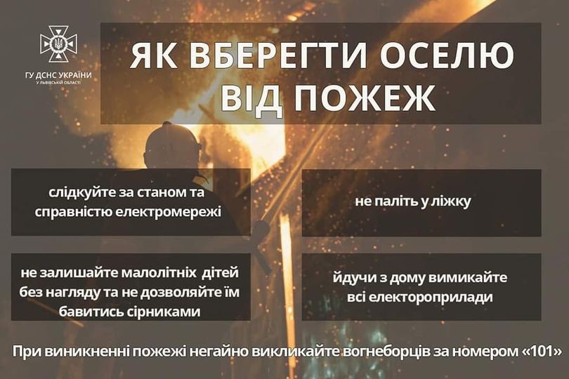 Як вберегти оселю від пожеж?