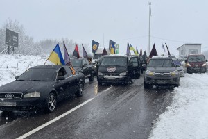 Громади Дрогобицького району доєдналися до автопробігу 80-ї окремої десантно-штурмової Галицької бригади