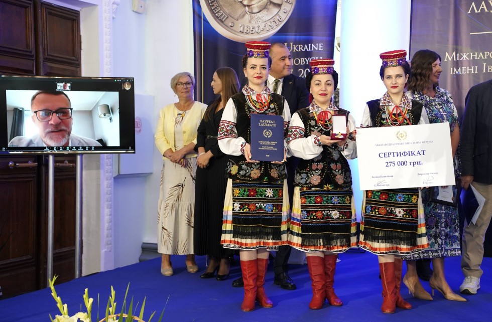 Андрій Даниленко &ndash; цьогорічний лауреат Міжнародної премії імені Івана Франка
