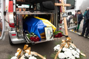 Дрогобиччина прощається з полеглим захисником Іваном Шияном
