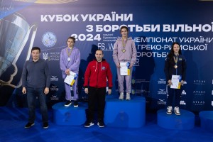 Олександра Хоменець – чемпіонка Кубку України з вільної боротьби Олександра Хоменець – чемпіонка Кубку України з вільної боротьби