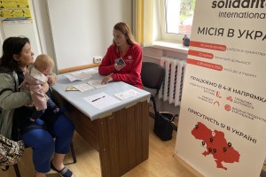 &laquo;Solidarit&eacute;s International&raquo; продовжує допомагати переселенцям на Дрогобиччині
