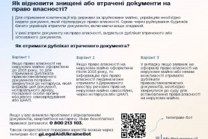 Як відновити документи на право власності?