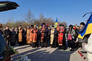 Дрогобицька громада прощається із захисником з села Унятичі Романом Барицьким