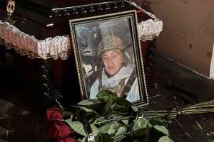 Бориславська громада прощається з військовим Василем Бассарабом