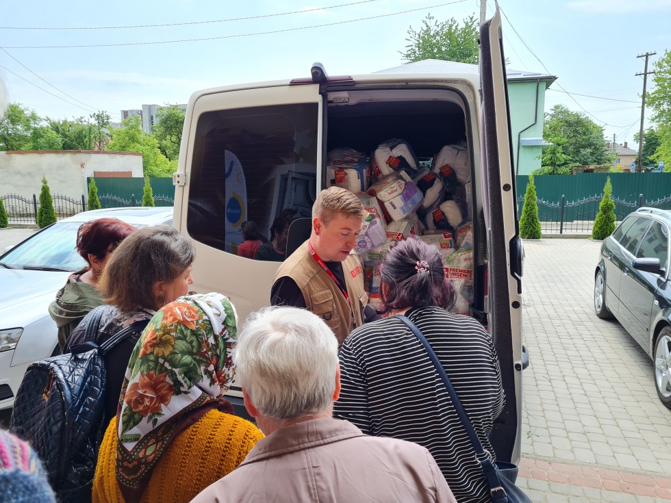 БФ &laquo;Premi&egrave;re Urgence Internationale&raquo; продовжує допомагати переселенцям на Дрогобиччині