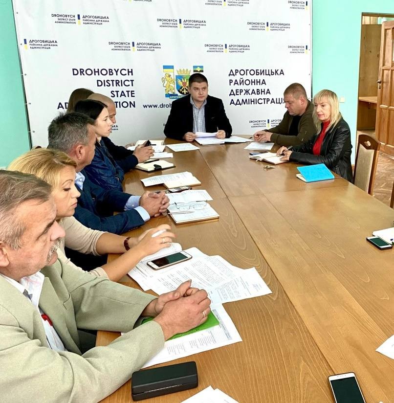 У Дрогобицькій РДА представили керівника ЦЗ та взаємодії з правоохоронними органами