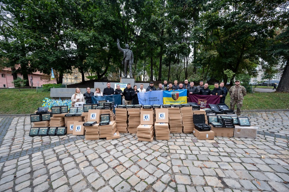 Ще понад 200 дронів Дрогобиччина передала для ЗСУ Ще понад 200 дронів Дрогобиччина передала для ЗСУ