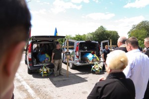Дрогобиччина прощається з двома Захисниками України &mdash; Ярославом Ярошем та Романом Ференцом