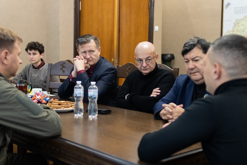 Степан Кулиняк зустрівся з парламентарями Польського та Литовського сеймів Степан Кулиняк зустрівся з парламентарями Польського та Литовського сеймів
