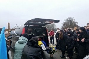 Дрогобиччина прощається з воїном Михайлом Малинівським