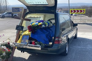 У Східницькій громаді прощаються зі Захисником Іваном Савчиним
