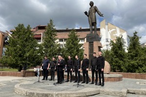 У Дрогобичі провели віче до 165-ї річниці перепоховання Тараса Шевченка