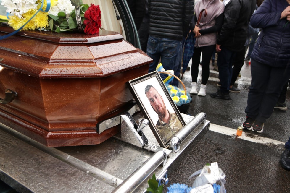 Дрогобиччина прощається із двома полеглими Героями