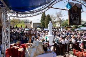 На Дрогобиччині відбулася щорічна проща до Грушева, приурочена перемозі України