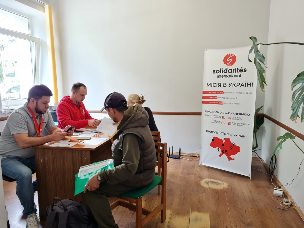 Допомога для ВПО від міжнародної організації &laquo;Solidarit&eacute;s International&raquo;