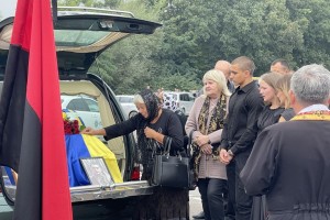 Дрогобиччина провела в останню дорогу ще одного Героя &laquo;на щиті&raquo;