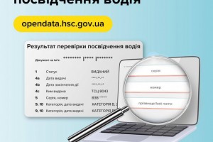 МВС: Відновлено роботу онлайн-сервісу перевірки посвідчення водія