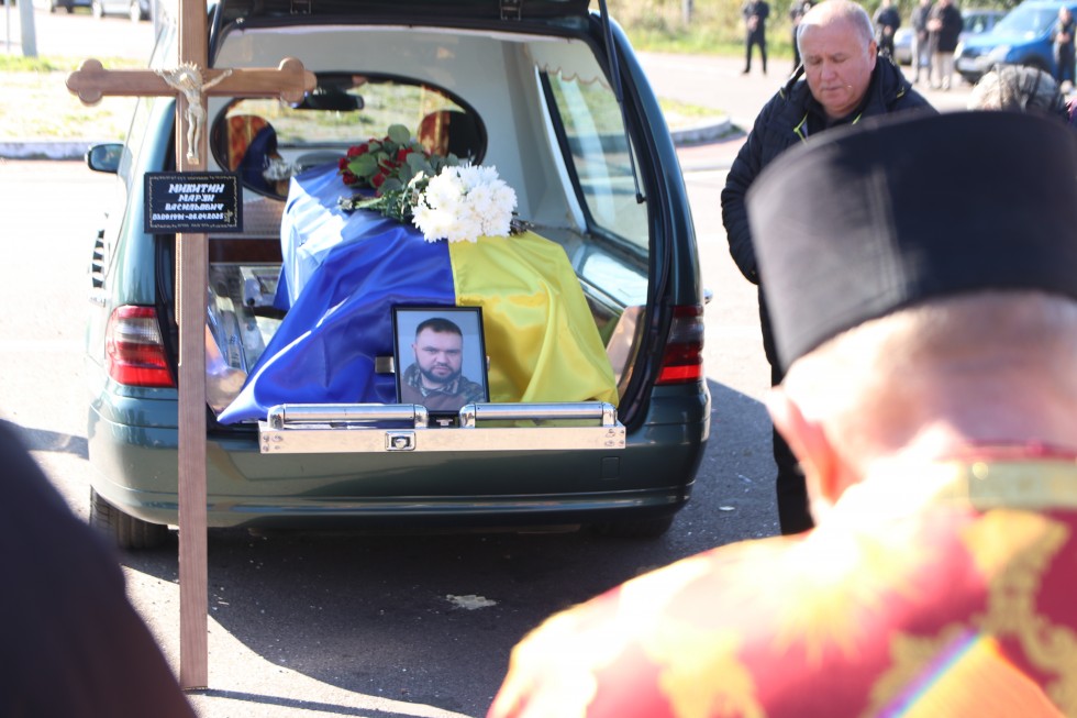 Дрогобицька громада провела в останню путь захисника  Мар&rsquo;яна Микитина