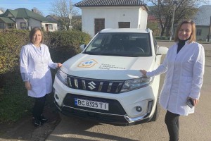 Первинна допомога Східниці отримала авто для патронажу новонароджених
