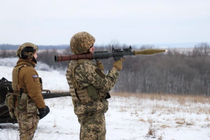 Інструктори бригади &laquo;Спартан&raquo; тренують бійців &laquo;Гвардії наступу&raquo;