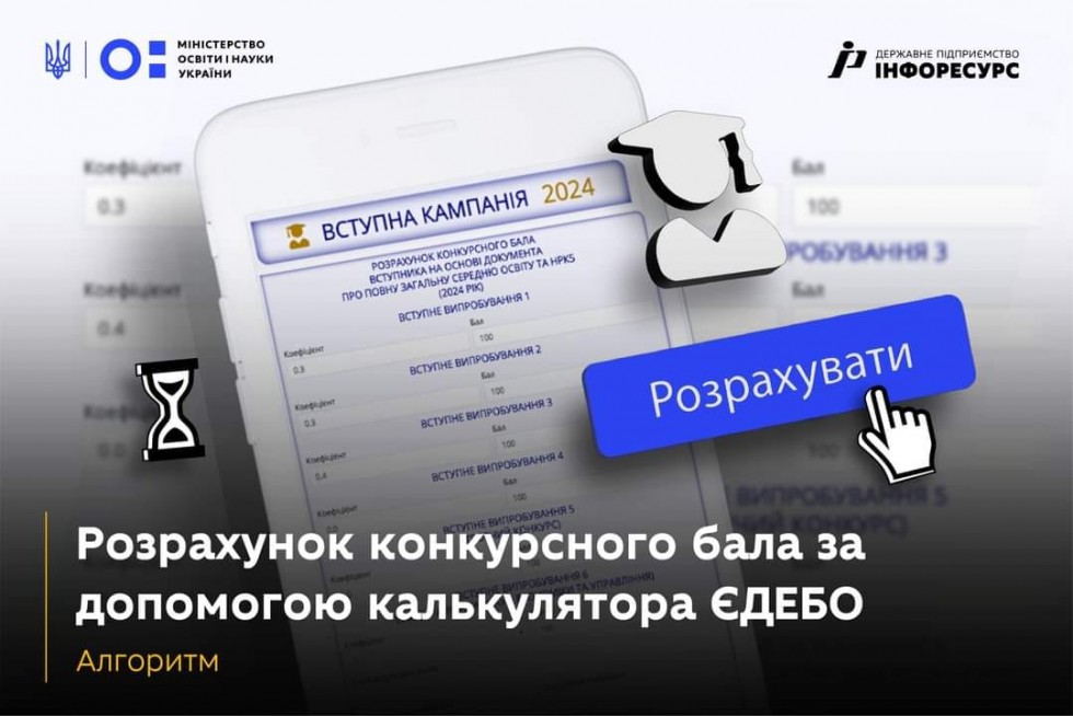 Як розрахувати свій конкурсний бал під час вступу?