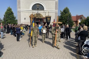 Східницька громада провела в останню дорогу двох Захисників Дрогобиччини