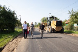 Завершується ремонт дороги Уріж&ndash;Винники: її ремонтують за кошти обласного та бориславського бюджету