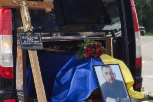У Дрогобицькій громаді провели в останню путь військового Івана Напханюка