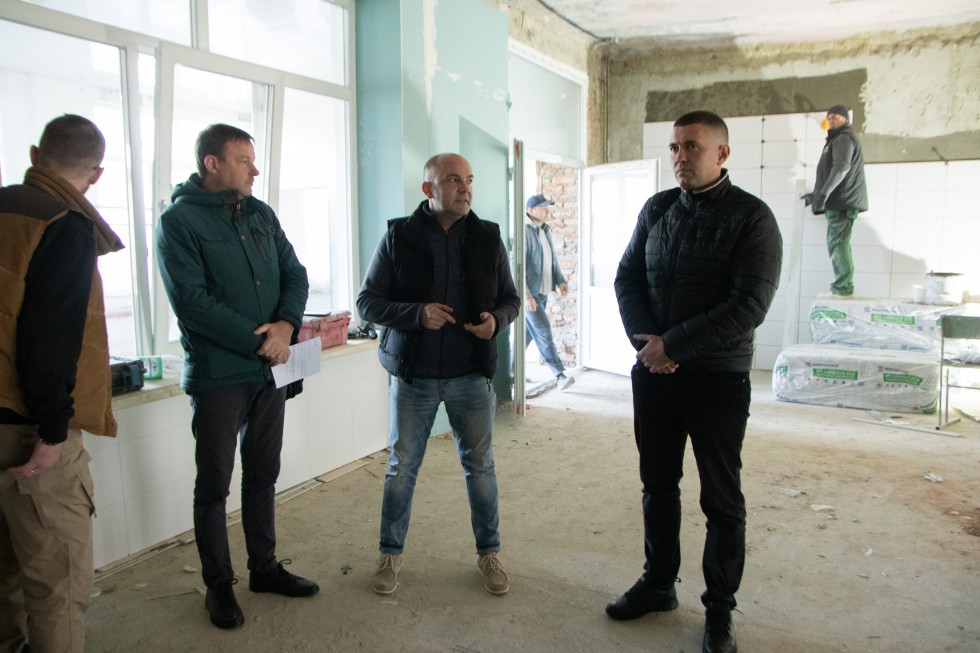 Степан Кулиняк перевірив хід робіт зі створення навчально-практичних центрів у Дрогобицькому районі