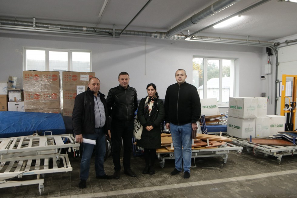 Дрогобицька міська лікарня отримала гуманітарну допомогу з Франції