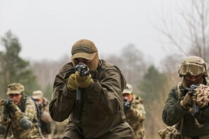 Добровольці територіальних громад району проходять навчання з тактики ведення війни