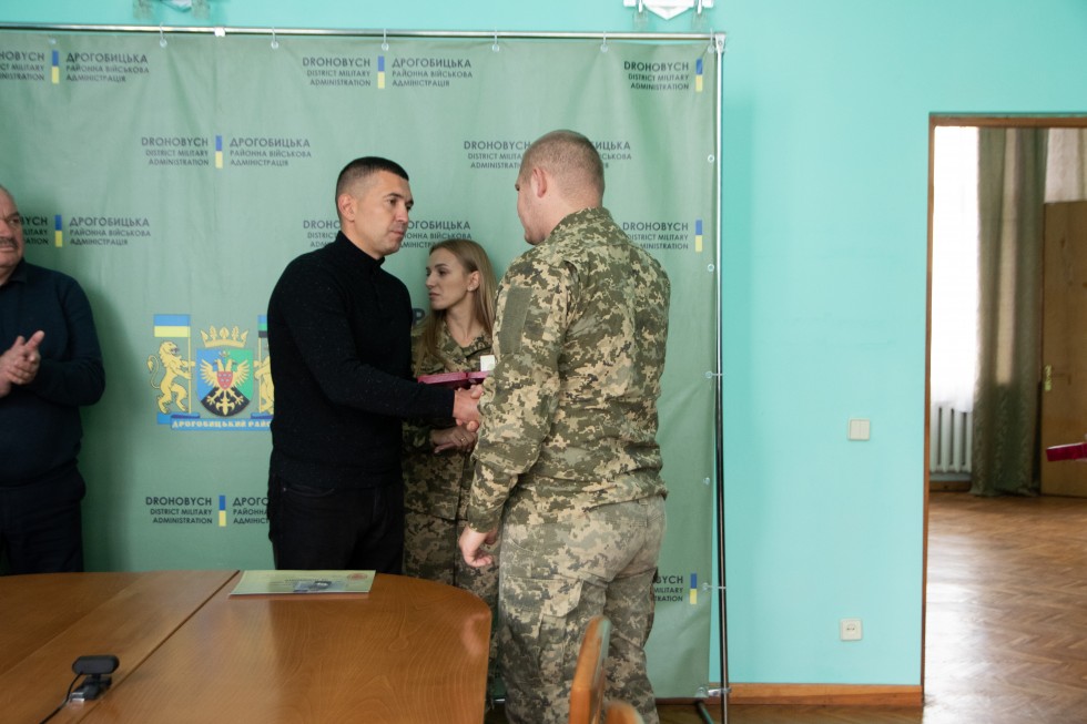 У День захисників та захисниць України відзначили державними нагородами воїнів з Дрогобиччини