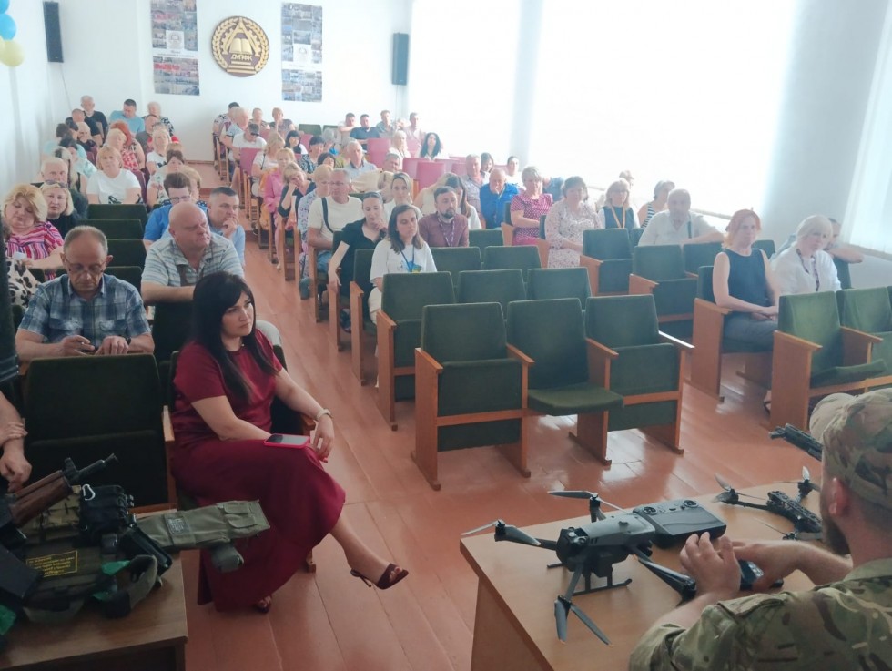 У Дрогобицькому районі тривають навчання з підготовки до національного спротиву