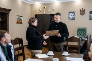 Степан Кулиняк подякував представникам міжнародної благодійної організації &laquo;Людина в біді&raquo; за підтримку ВПО
