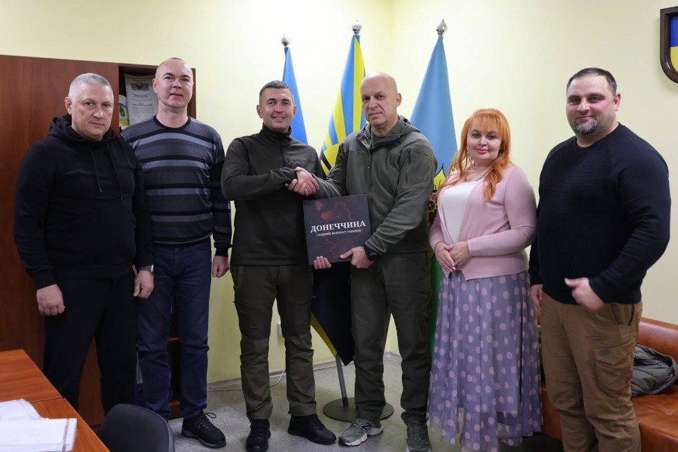 Допомога Краматорському району: начальник Дрогобицької РВА перебуває на Донеччині з гуманітарною місією