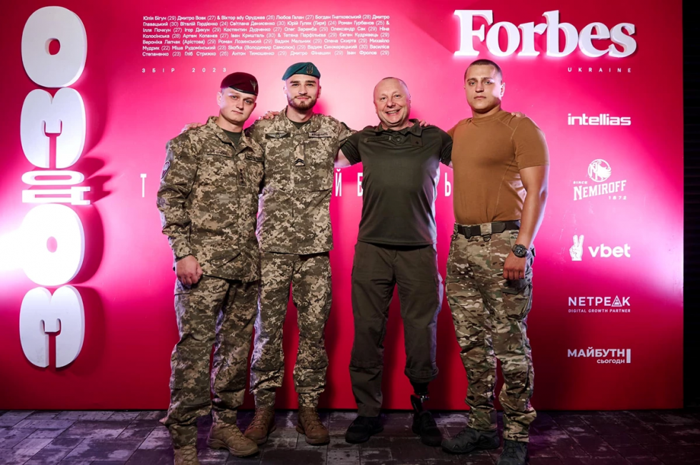 Військовий 80-ої бригади ЗСУ потрапив у рейтинг видання Forbes &laquo;30 до 30&raquo;, у якому відзначили 30 найуспішніших діячів України до 30 років