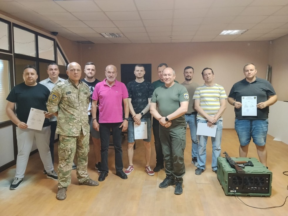 Підготовка населення до національного спротиву триває: ще одна група пройшла навчання Підготовка населення до національного спротиву триває: ще одна група пройшла навчання