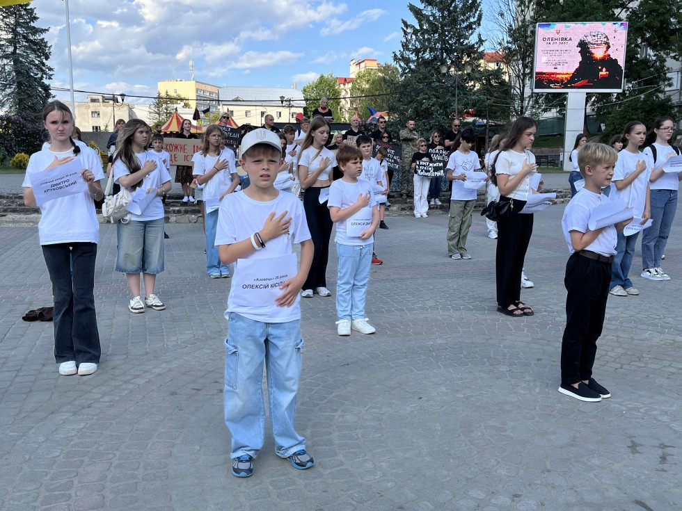 &ldquo;Кожна загибель в полоні &ndash; це наша з вами рана&rdquo;: у Трускавці відбулася мирна акція у пам&rsquo;ять загиблих військовополонених