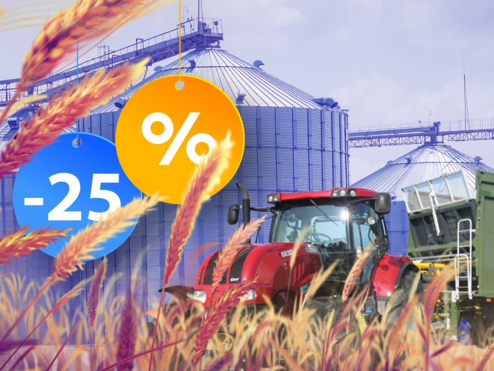 Для аграріїв діє компенсація 25% вартості української техніки і обладнання