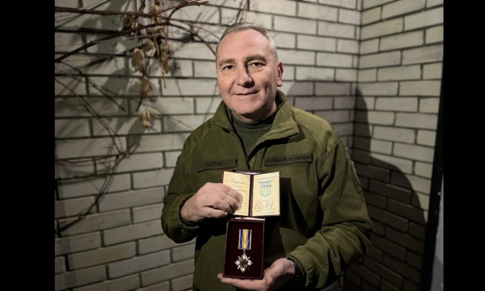 Дрогобичанина Олега Бодника відзначили орденом &ldquo;За мужність&rdquo; III ступеня