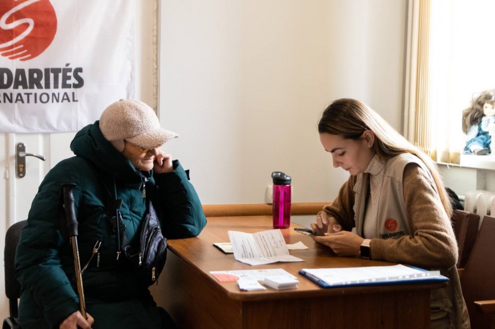 80 ВПО зареєструвалось на фінасову допомогу від Solidarit&eacute;s International