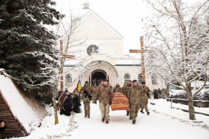 На Дрогобиччині попрощалися з двома Захисниками - Ігорем Лехушом та Павлом Добошом