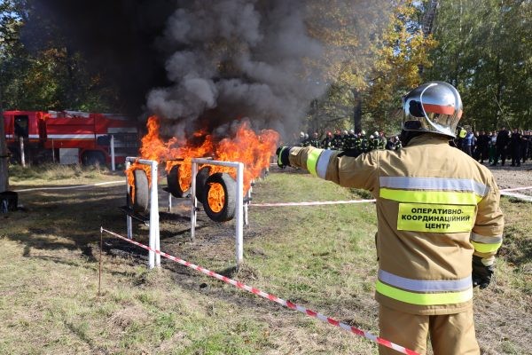 У Бориславі проходять навчання ДСНС. Можливе задимлення.