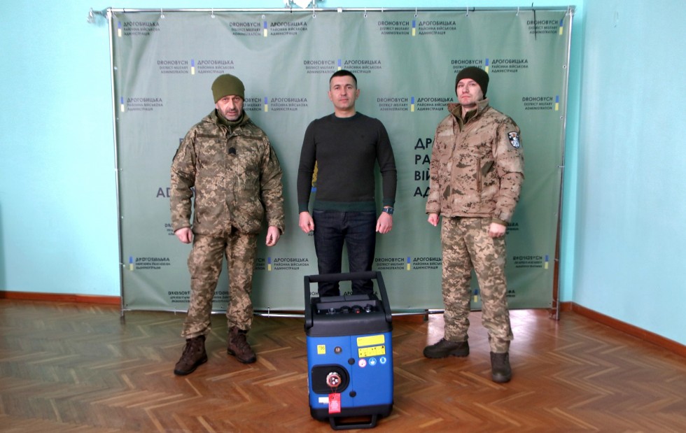 Підтримка для ЗСУ: ще один генератор для українських бійців