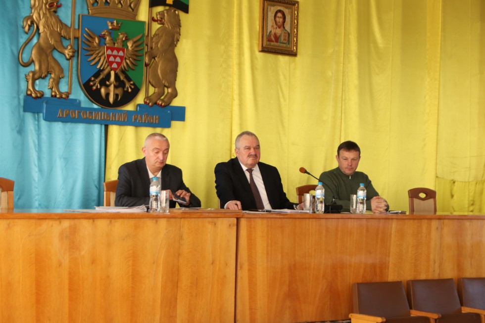 Відбулася XXII сесія восьмого скликання Дрогобицької районної ради