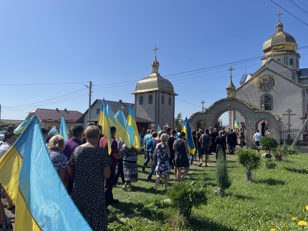 Сьогодні Дрогобиччина попрощалася із Юрієм Андрухівом з Меденицької громади.