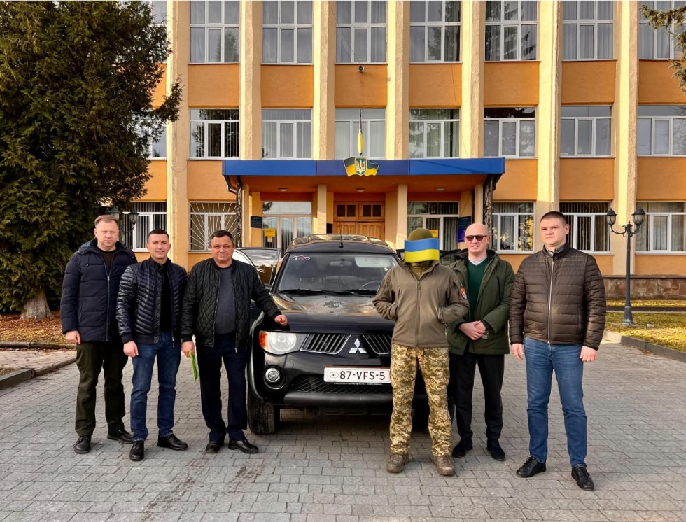 Виробник води «Трускавецька» придбали для сил ППО авто Виробник води «Трускавецька» придбали для сил ППО авто
